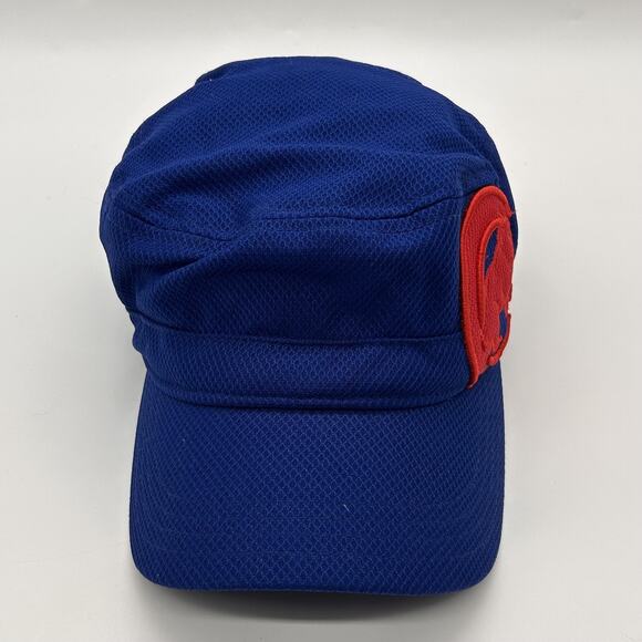 Chicago Cubs Hat Cap Strap Back Womens MLB Baseball Mesh New Era Official Team‎ - Picture 5 of 13